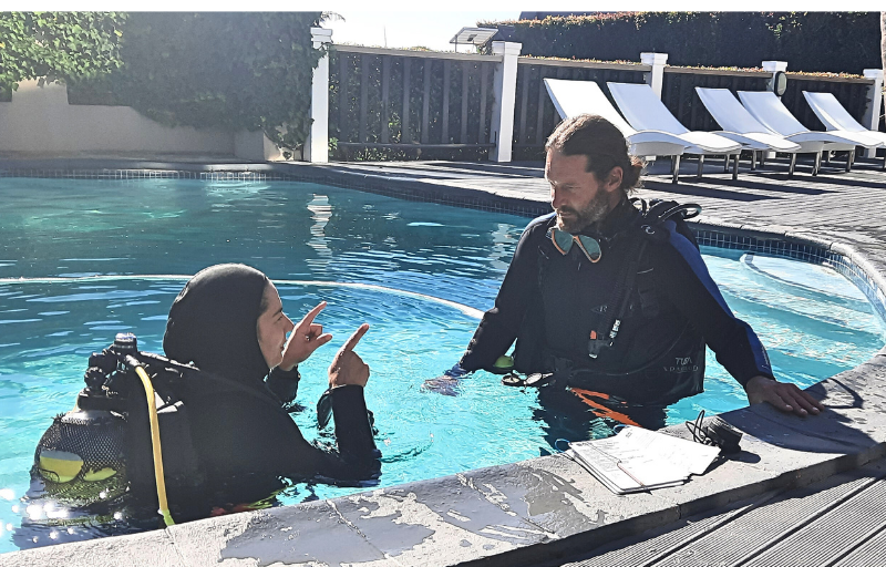SCUBA diving